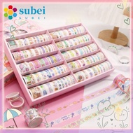 Subei 100Rolls/Set Washi Tape Sastra Baru Scrapbooking Gadis Hati