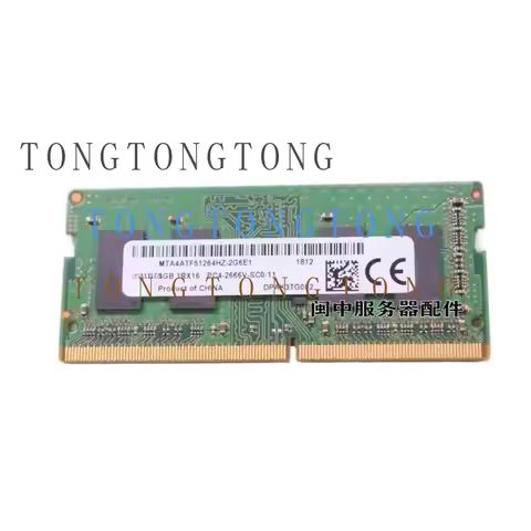TT For micron 4G 1RX16 PC4-2666V MTA4ATF51264HZ-2G6E1 2667 Notebook Memory