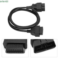 ORIENMY OBD2 Extension Cable, 5ft/1.5m 16 Pin Diagnostic Adapter, Stable Male to Female Universal Pl