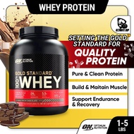 Optimum Nutrition, Gold Standard, 100% Whey Protein Powder, 2lbs (907g ) / 5 lbs (2.27 kg) / 10 lbs 