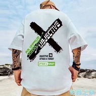 [Leopard Open House] M-8XL Large Size Men's Short Sleeve t-Shirt oversize Half t Printed Couple Boys