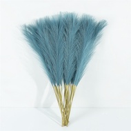 1 Piece Artificial Flowers Pampas Grass Bouquet for Home Decor Fake Plant Garden Wedding Marriage De