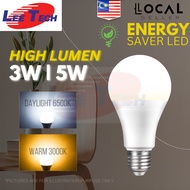 Universal E27 3W 5W LED Bulb LED Lampu LED Ceiling Energy Saver LED Bulb