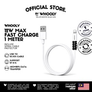 12W USB Fast Charger Cable 1M 2M Compatible with iPhone 14 13 12 11 X XR