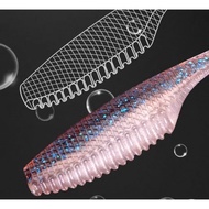 HF Soft Plastic 6.5cm, Soft Plastic Casting Lure,  Umpan Casting Kolam Killer, Umpan Soft Plastic 6.