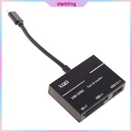 Star XQD Card Reader USB3 0 Type C Card Adapter Read 3 Cards for XQD SD Sony-G Series