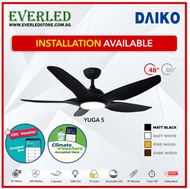 [Free Installation] DAIKO DC Yuga 60" DC Ceiling Fan (with Tri-Color LED and Remote)