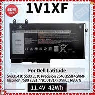 1V1XF R8D7N Laptop Battery for Dell Latitude 5400 5410 5500 Precision 3540 3550 Inspiron 7590 7591 2