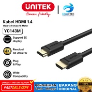 Unitek YC143 HDMI Cable 1.4 Support 4K Ultra HD 15M 15 Meters YC143M
