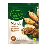 CJ Bibigo Vegetable And Japchae (Glass Noodles) Gyoza Dumpling - Frozen