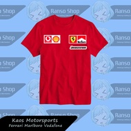 Ranso Ferrari T-shirt / Scuderia Ferrari F1 Formula One shirt / Car T-shirt Ferrari Vodafone Distro 