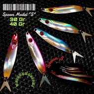 LURE SPOON casting WAIRUDOBITCHI model S EVIL SEA GHOST 30 40 grams GEN 1 spoon lure spoon lure set