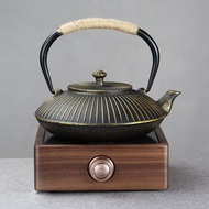 Domestic Simple Cast Iron Pot Household Health Boiling Water Surrounding Stove Tea Cast Iron Pot Teapot Tea Set Handicraft Gift Pot