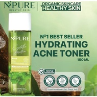 NPURE Cica Hydrating Acne Toner 30ml MINI TRAVEL SIZE / Toner Centella Asiatica 30ml BPOM original