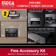 DREAME X30 / X40 MASTER ROBOT VACUUM CLEANER | Free 1-Year Accessory Kit