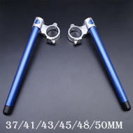 Universal CNC 37mm 41mm 43mm 45mm 48mm 50mm Motorcycle Clip on Ons Fork Riser 1.5 Inch Riser Clip on