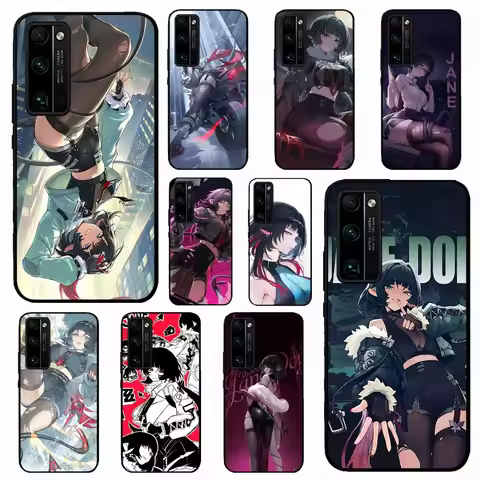 Popular Game Zenless Zone Zero J-Jane D-Doe Phone Case For Huawei Honor 10 Lite 9 20 7A 9X 30 50 60
