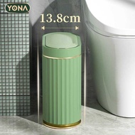 YONA Sensor Trash Can Smart Household Light Luxury Gap Bathroom Toilet Toilet Paper Bin Paper Basket