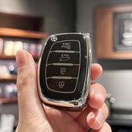Car Key Fob Cover, Key Case Cover For Hyundai Elantra Elantra GT Ioniq Sonata Tucson Smart Remote Keyless