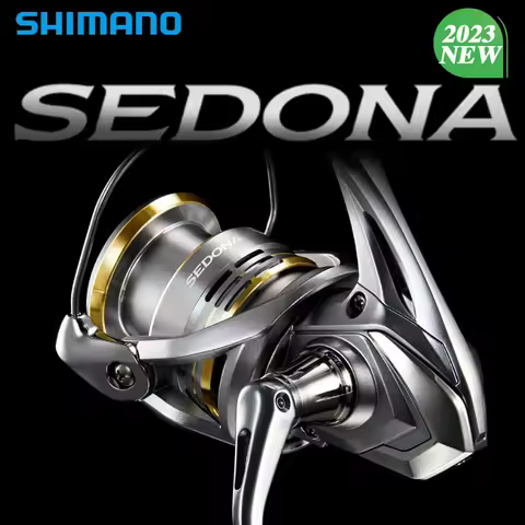 Shimano 2023 NEW Sedona Spinning Fishing Reel Carretilha De Pesca Fishing Tackle Max Drag 3-11Kg Sea