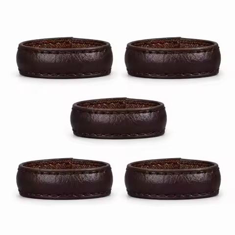 Replacement PU Leather Belt Loop Keeper Universal Fit Fixing Ring Belt Retainer Loop Belt Strap Hold