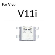 ซ็อกเก็ตสายเชื่อมต่อสัญญาณไมโคร USB สำหรับ Vivo V11 Pro V11i V15 V17 V20 V23 SE V23e 5G 4G Type-C ชาร์จพอร์ตชิ้นส่วนซ่อมปลั๊กที่ชาร์จ