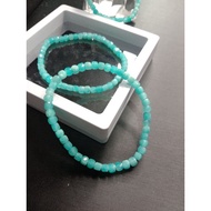 Amazonite Bracelet 4mm 天然天河石手串