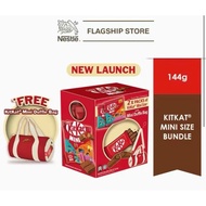 KITKAT Bag Sandang Mini Red colour 2xpacks of kitkat mini size