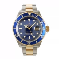 Rolex Men's Watch Submariner Type 18K Gold Blue Disc Automatic Mechanical Watch Men 16613 Rolex