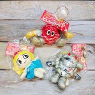 3個不拆售 1999年 日本 東映 金證 景品 非賣品 小露寶 機器人 吊飾 鑰匙圈 布偶 公仔 玩偶 娃娃 絕版 限定