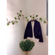 VINTAGE BLAZER/PLAIN BLAZER/BLACK BLAZER
