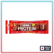 [ASAHI] IPPON MANZOKU BAR PROTEIN CEREAL CHOCOLATE FLAVOR 39g×9 [Direct from Japan]