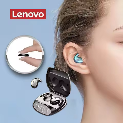 Lenovo Wireless Sports Bluetooth Headphones Tws Dual Ear Sleep In Ear Md538 Mini Painless Noise Canc