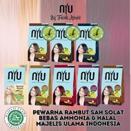 Free Gift NYU Hair Color Halal Pewarna Rambut Tutup Uban Bebas Ammonia Sah Solat Long Lasting Colour