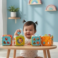 CUBE PUZZLE TOY EDUCATIONAL TOY/ BLOCK CUBE/