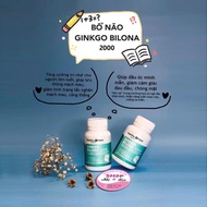 Healthy Care Ginkgo Biloba 2000 Brain Supplement, Australian Brain Supplement - 100 tablets