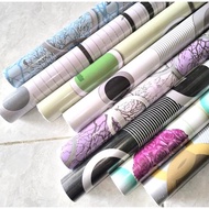 Polka dot wall paper circle/ round/ home decoration sticker size 45cm x 8-9m code 568