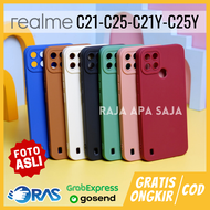 Soft Case Realme C21 C25 C21Y C25Y Casing Kesing Silicon Silikon Karet Pelindung HP Handphone Pro Cam Cover Sopkes Sofkes Sofcase Relmi Realmi Rilmi C 21 Y
