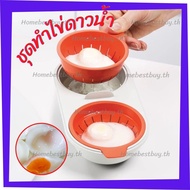 Microwave Fried Eggs​ Oil-Free​// Egg Making Equipment/HomeLover/ Machine Benedict