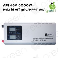 AppleGreen Inverter API 48V 6000W MPPT 60A Off Grid Hybrid