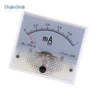 [Shamjina] DC 0-1mA Analog Amp Meter Ammeter Current Panel Ampere Meter Milliammeter