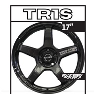 17" | 2pcs | RAXER TR1S Flow Formed Light Weight Wheels | 4x100,5x100,5x112/114