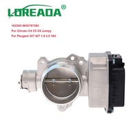 Throttle Body Valve Assy 1635X0 9650787380 For Citroen C4 C5 C8 Jumpy New Peugeot 307 407 1.8 2.0 16