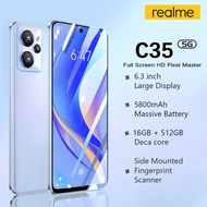 cellphone Original Realme C35 legit big sale 2022 6.3inch cheap Mobile Phones 5G Android smart phone 16GB+512GB 1k only cellphone lowest price buy 1 take 1 COD