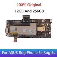 100% Original Unlocked Mobile Electronic Panel For ASUS ROG PHONE 5s Rog 5 Mainboard Motherboard Cir