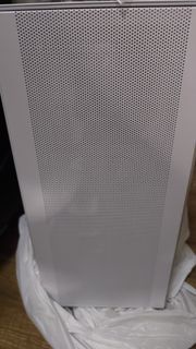 白色I5 11400F電腦套裝機箱連風扇