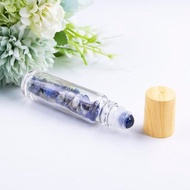 水晶精油瓶/脈輪/靈性/冥想能量助眠粉晶紫水晶青金石白水晶黑曜