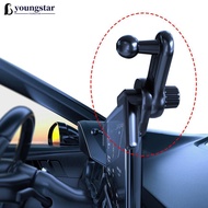 YOUNGSTAR Car Central Control Fixed Phone Brackets Navigation Screen Holder Mount Automobile Fixed B
