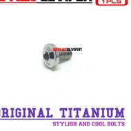 Hot Titanium Bolt BIG HEAD M8x15 Thread 12 Length 15mm 1.5cm
