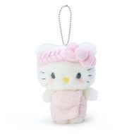 HELLO KITTY 日版 毛絨 公仔 掛飾 吊飾 鑰匙鍊 鑰匙圈 鎖匙扣 凱蒂貓 KT (溫泉沐浴)